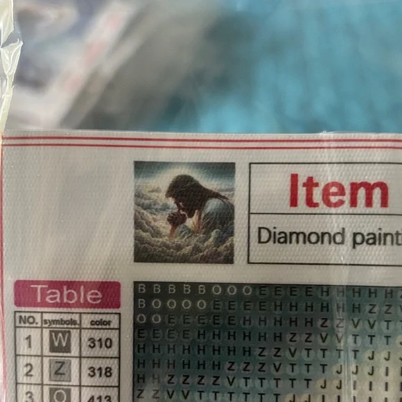 17-8. Jesus Religious Diamond Painting Kit - Picture 3 of 7